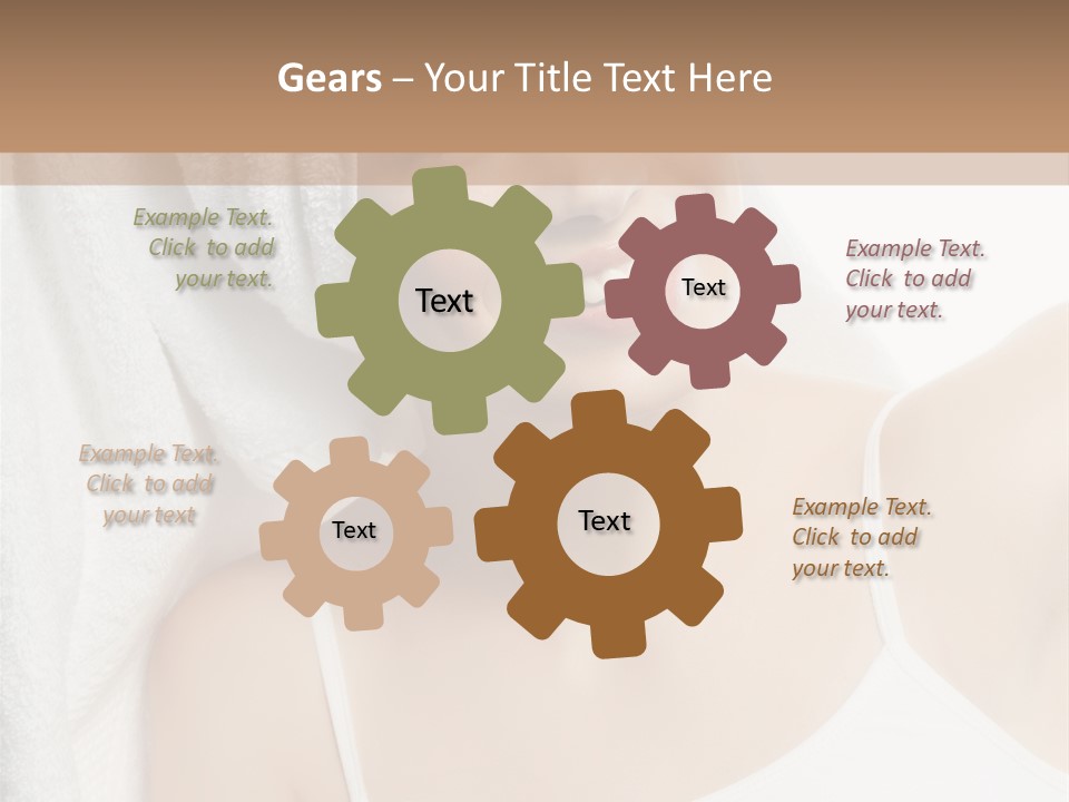 Health Lady Female PowerPoint Template