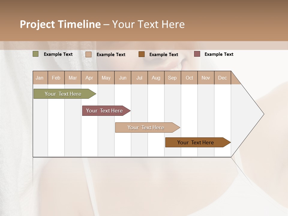 Health Lady Female PowerPoint Template