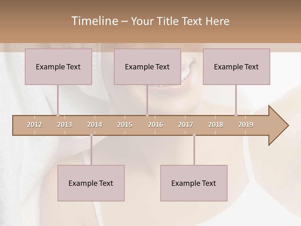 Health Lady Female PowerPoint Template