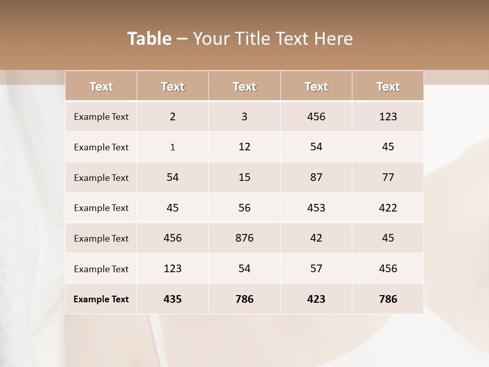 Health Lady Female PowerPoint Template