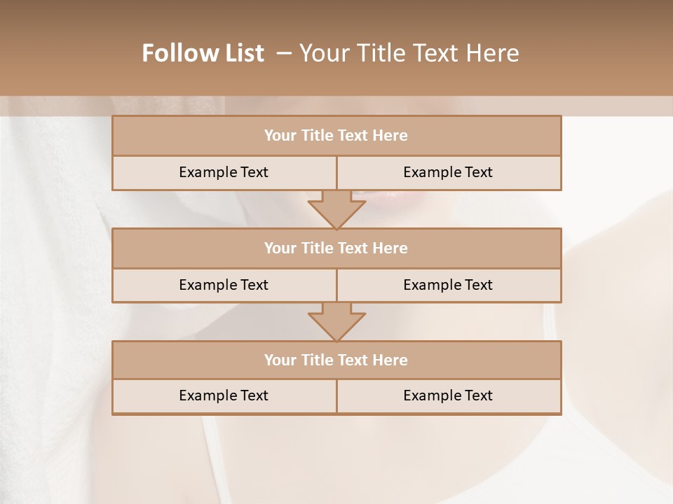 Health Lady Female PowerPoint Template