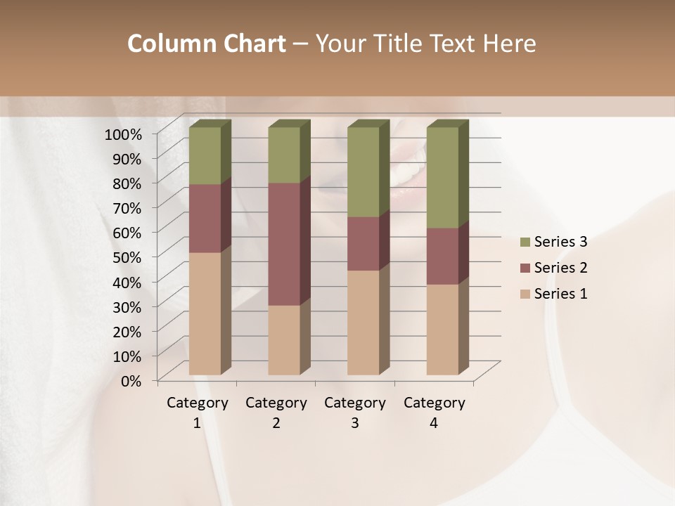 Health Lady Female PowerPoint Template