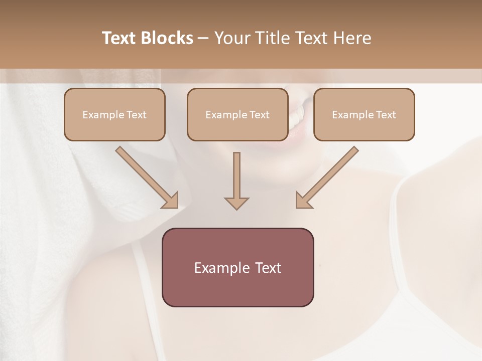 Health Lady Female PowerPoint Template