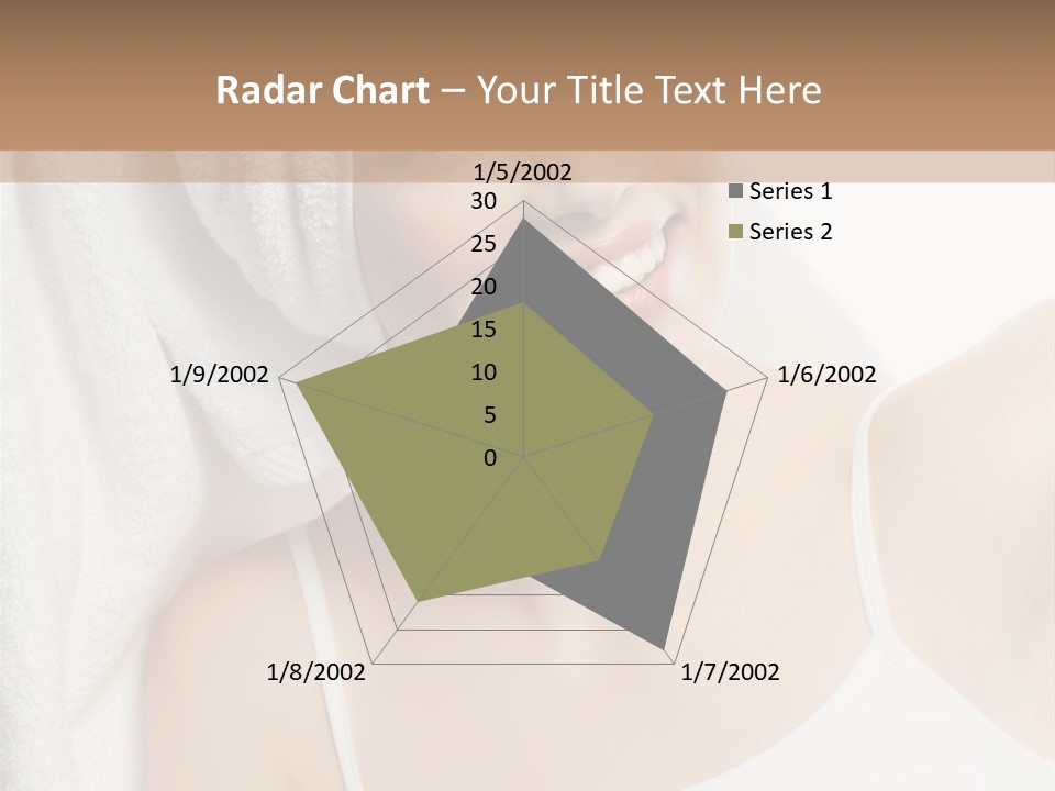 Health Lady Female PowerPoint Template