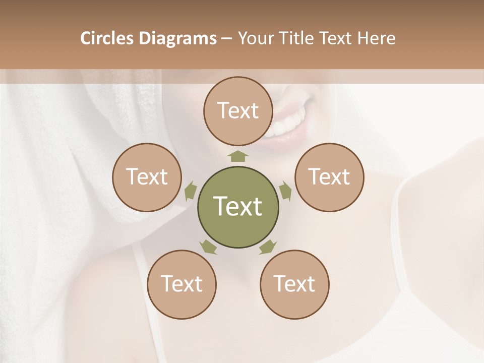 Health Lady Female PowerPoint Template