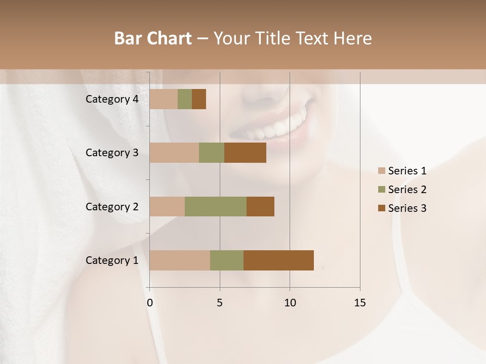 Health Lady Female PowerPoint Template