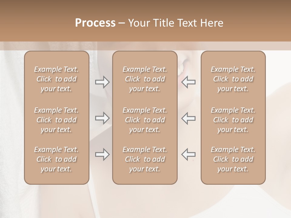 Health Lady Female PowerPoint Template