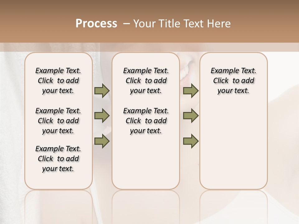 Health Lady Female PowerPoint Template