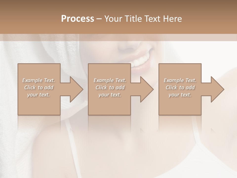 Health Lady Female PowerPoint Template