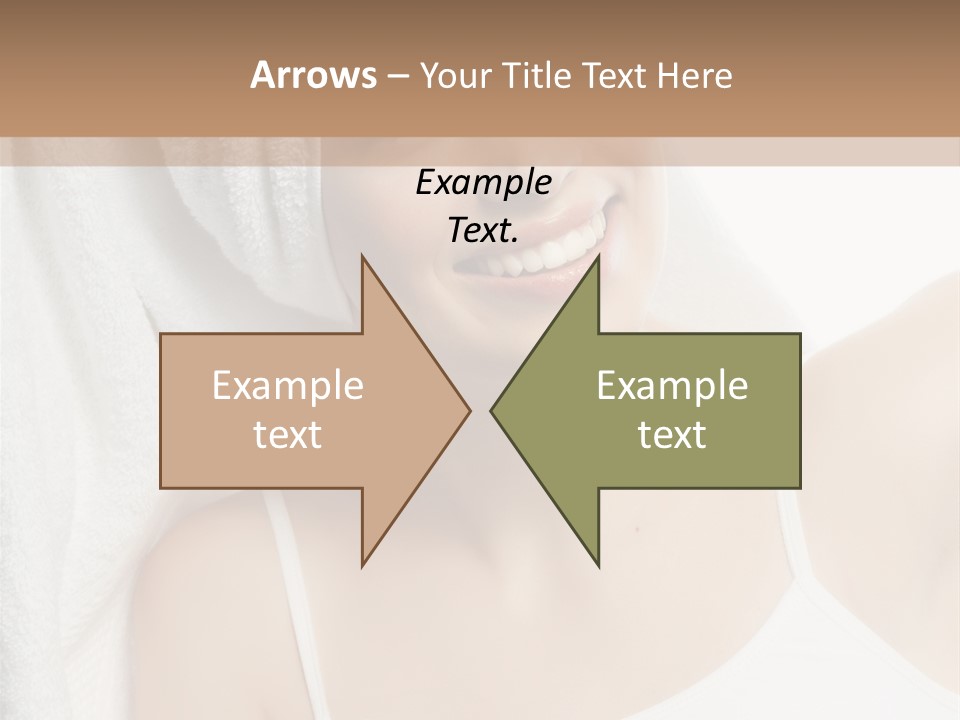 Health Lady Female PowerPoint Template