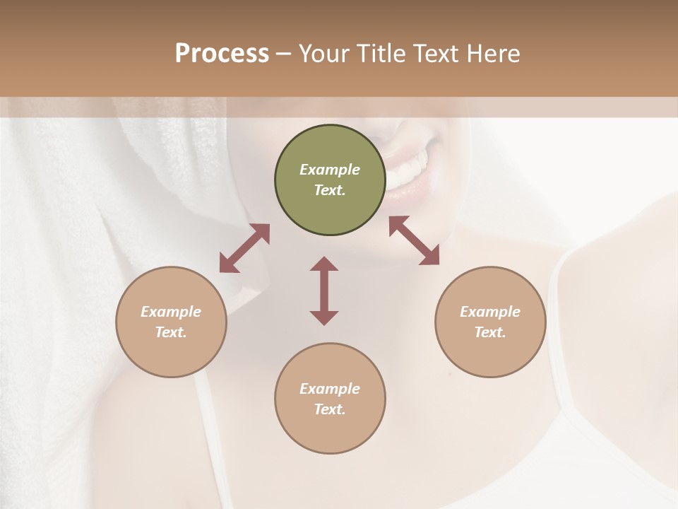 Health Lady Female PowerPoint Template