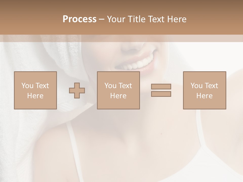 Health Lady Female PowerPoint Template