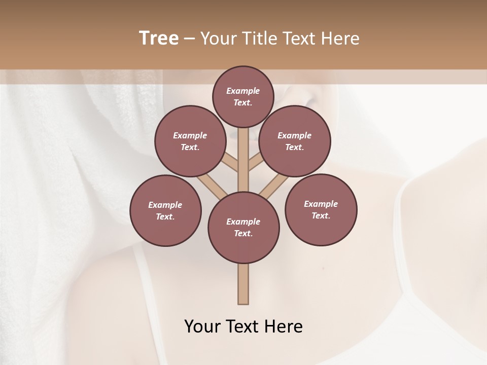 Health Lady Female PowerPoint Template