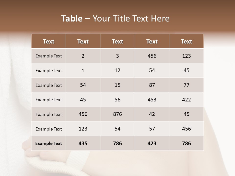 Clean Hands Beauty PowerPoint Template