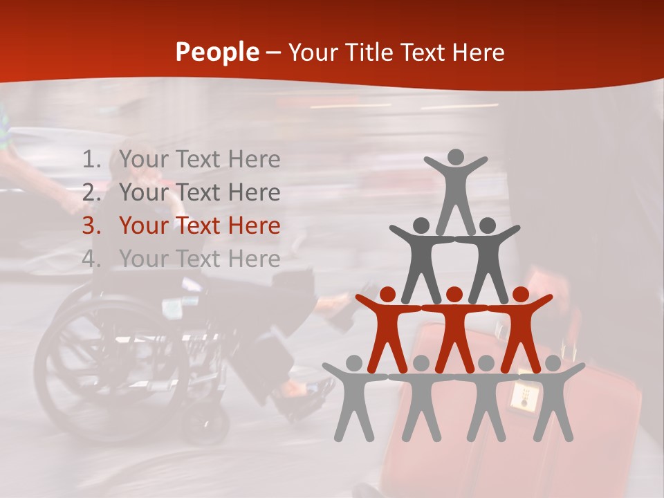 Humor Group Office PowerPoint Template