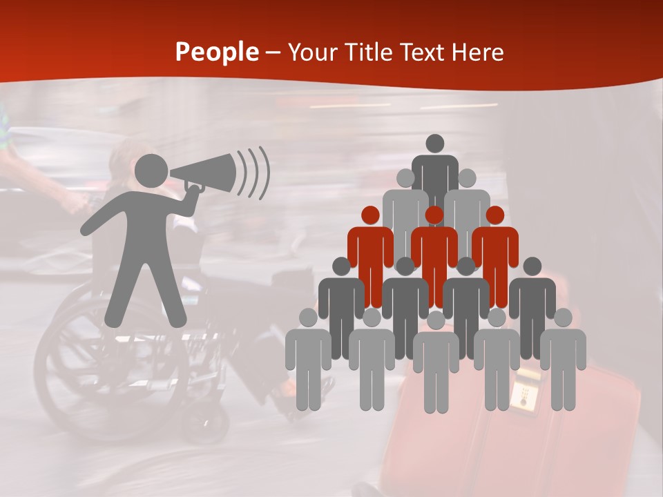 Humor Group Office PowerPoint Template