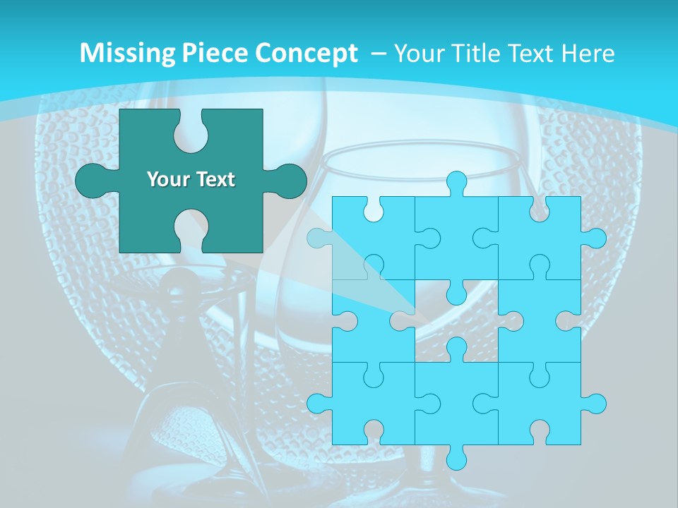 Dinner Thin Glass PowerPoint Template