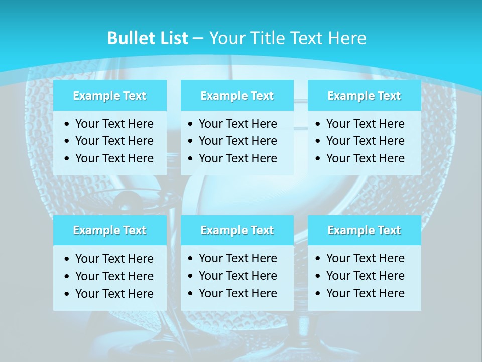 Dinner Thin Glass PowerPoint Template