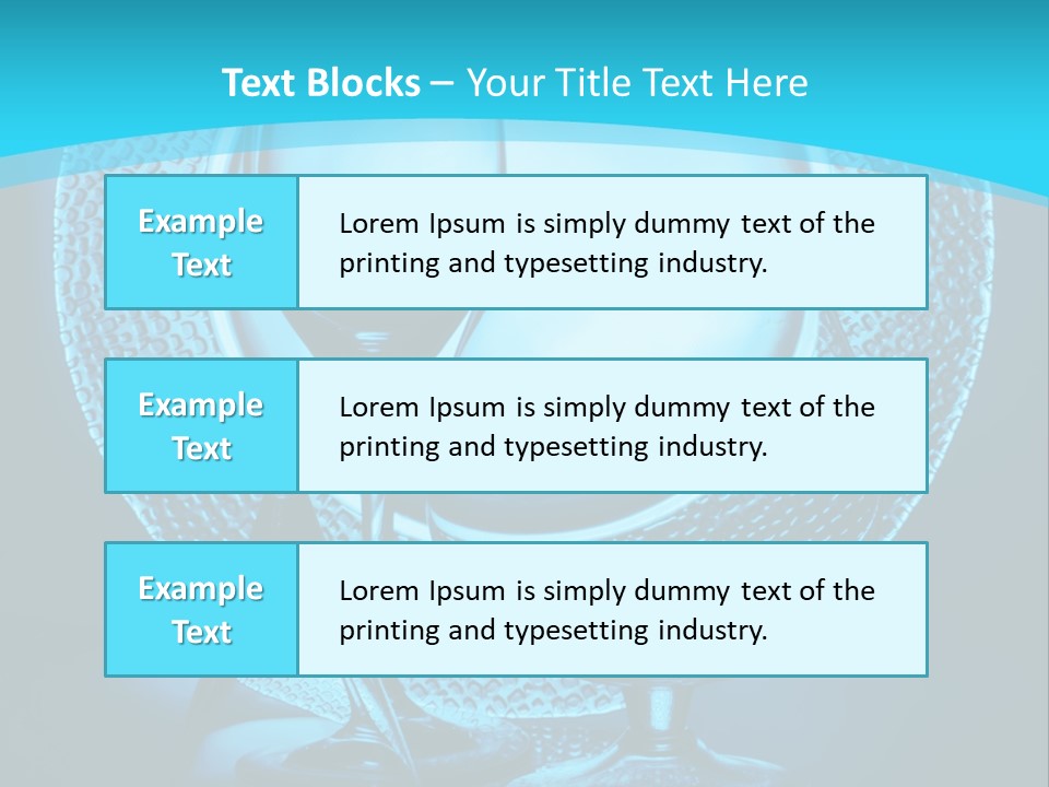 Dinner Thin Glass PowerPoint Template