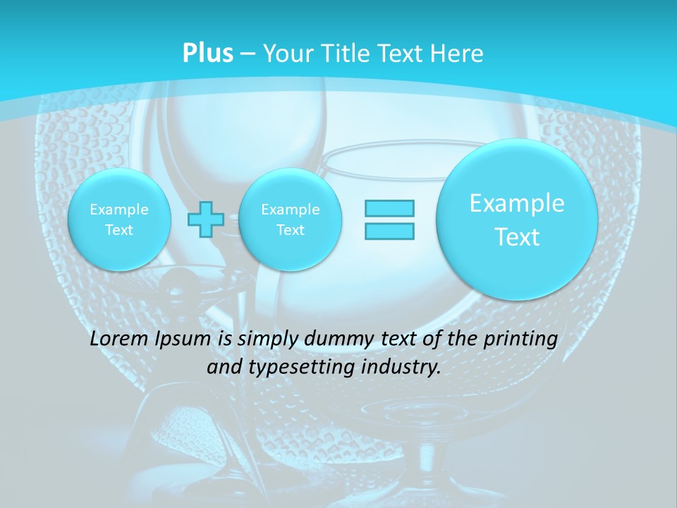 Dinner Thin Glass PowerPoint Template