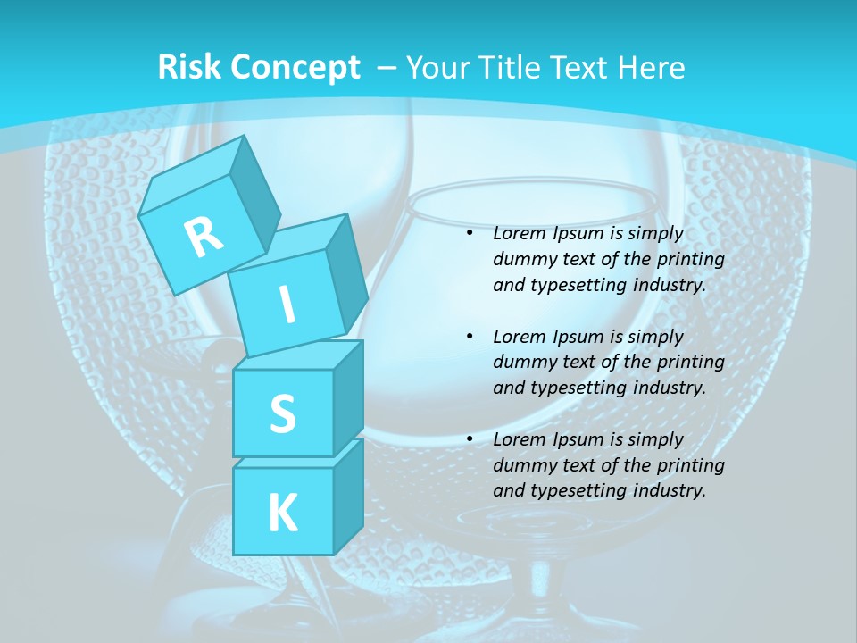 Dinner Thin Glass PowerPoint Template