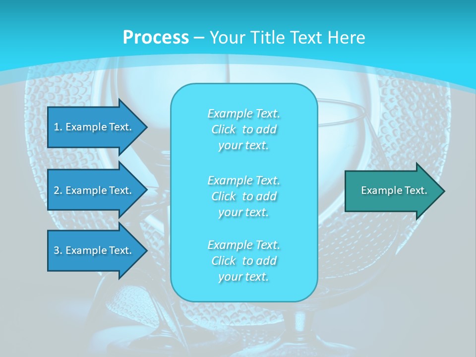 Dinner Thin Glass PowerPoint Template