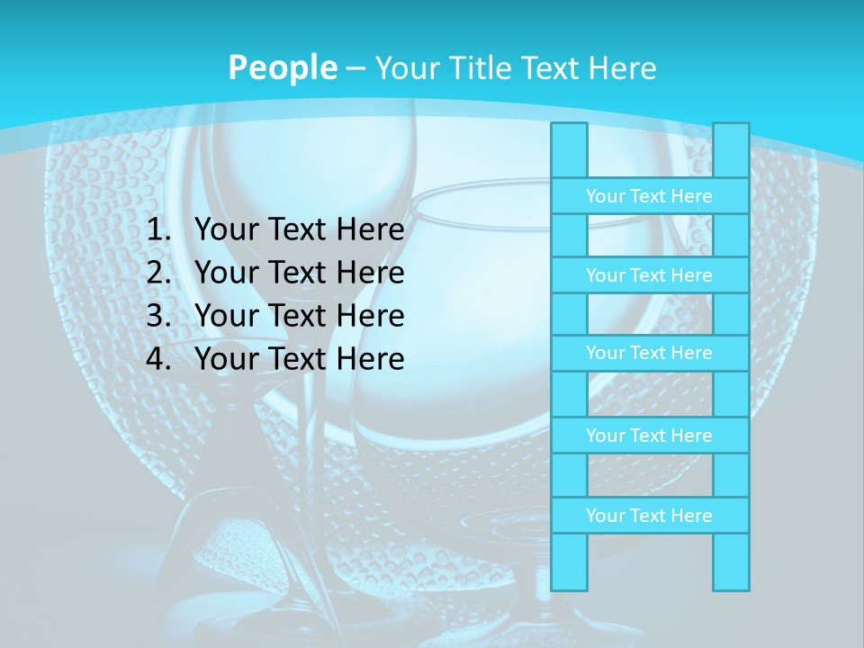 Dinner Thin Glass PowerPoint Template