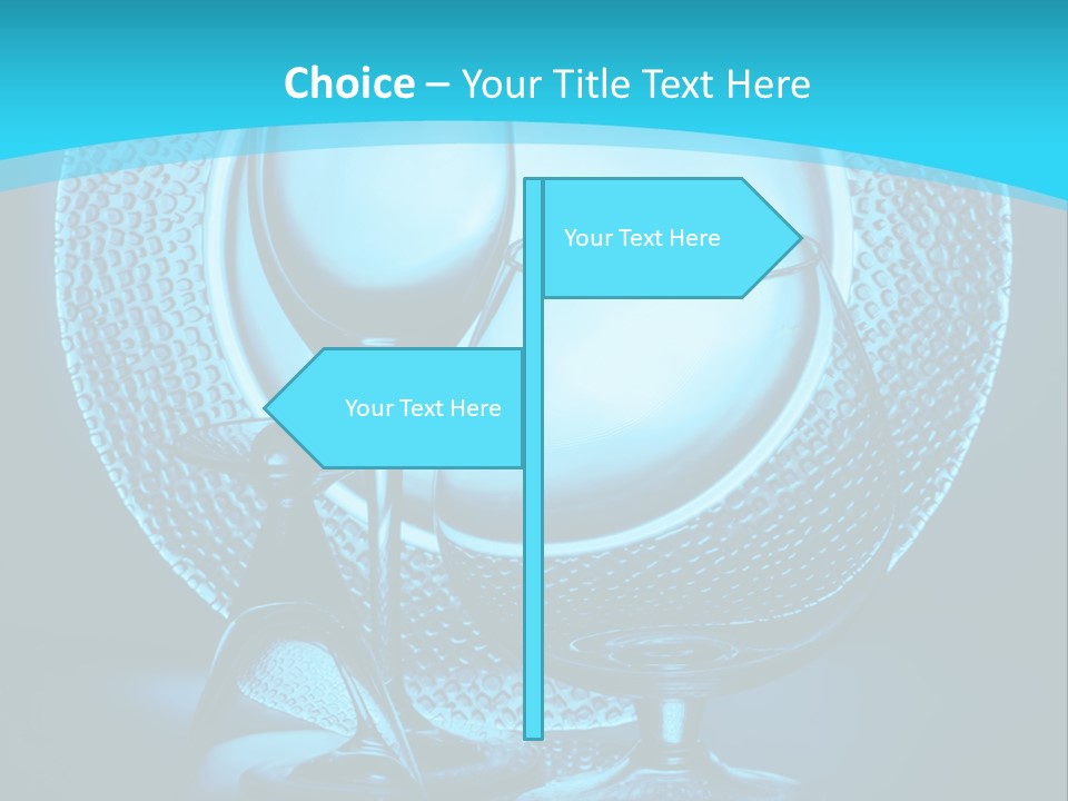 Dinner Thin Glass PowerPoint Template