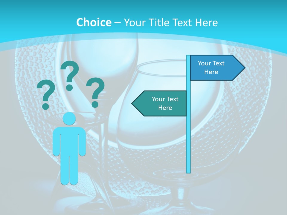 Dinner Thin Glass PowerPoint Template