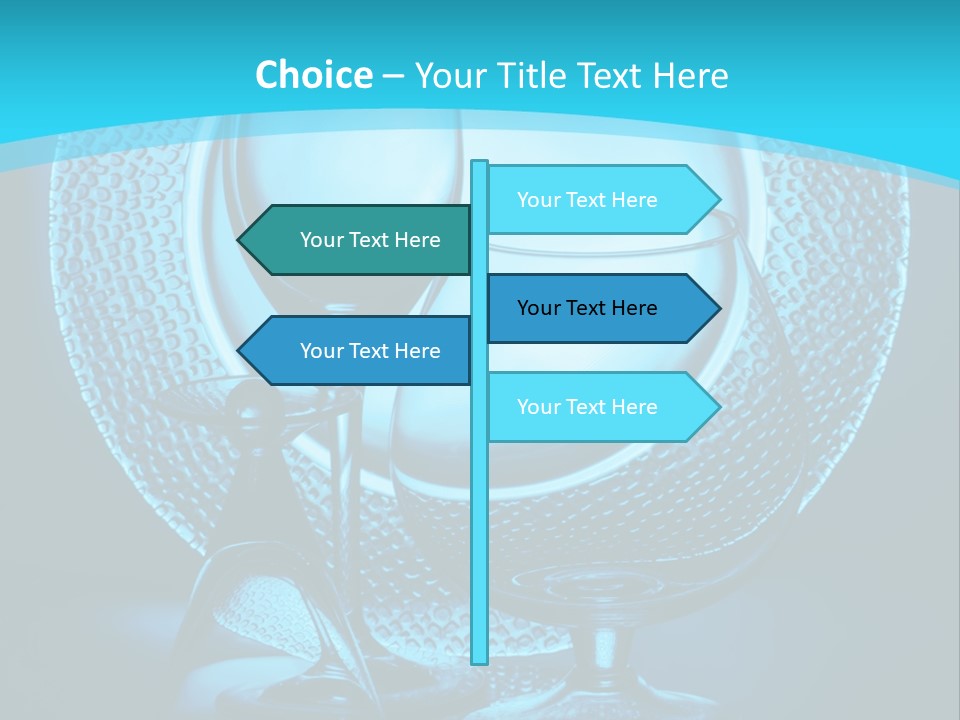 Dinner Thin Glass PowerPoint Template