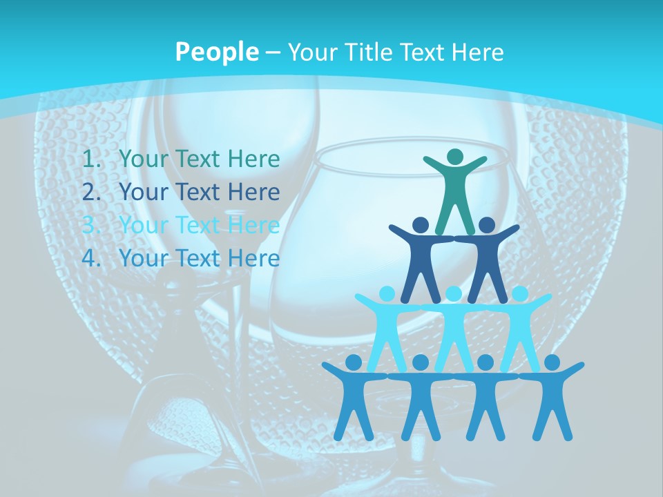 Dinner Thin Glass PowerPoint Template