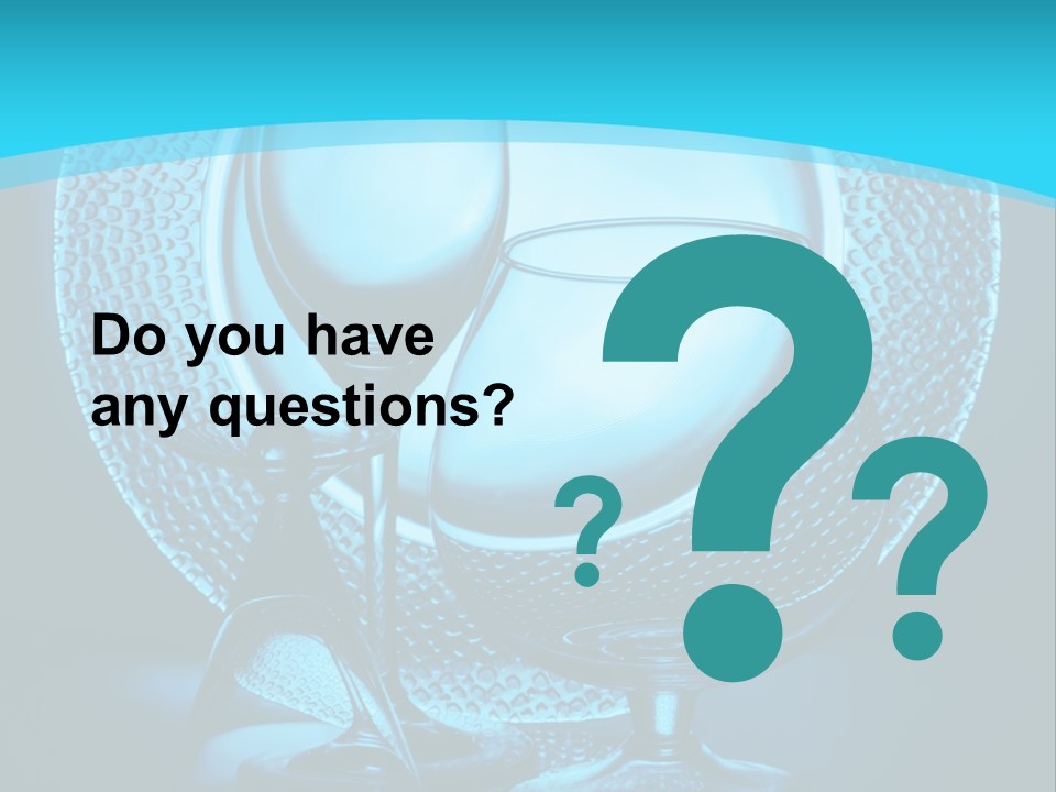 Dinner Thin Glass PowerPoint Template