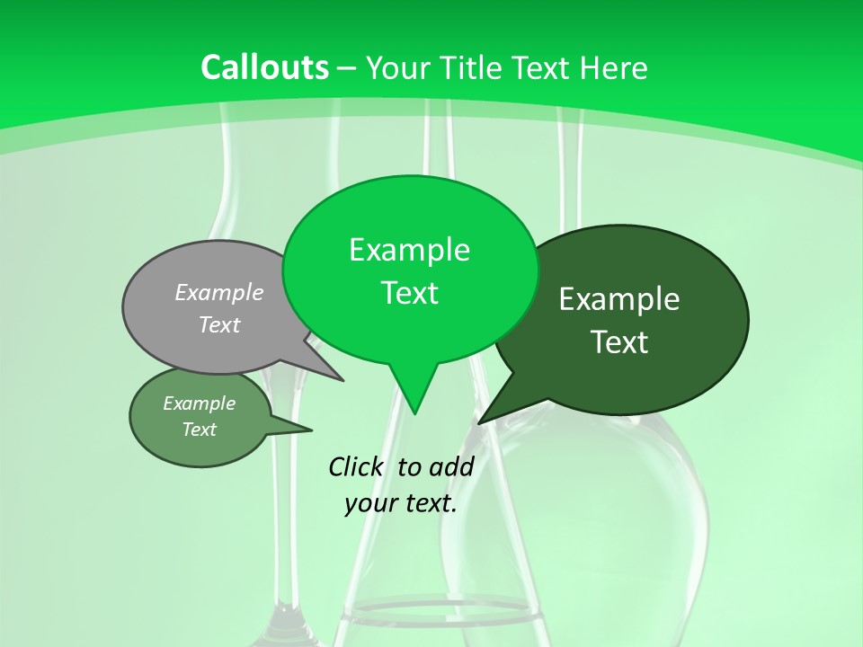 Two Isolated Air PowerPoint Template