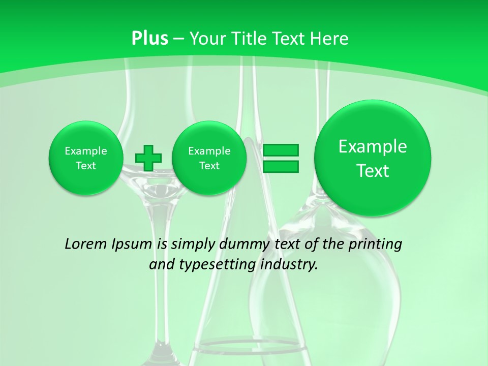 Two Isolated Air PowerPoint Template