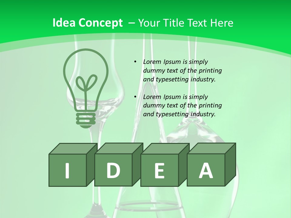 Two Isolated Air PowerPoint Template