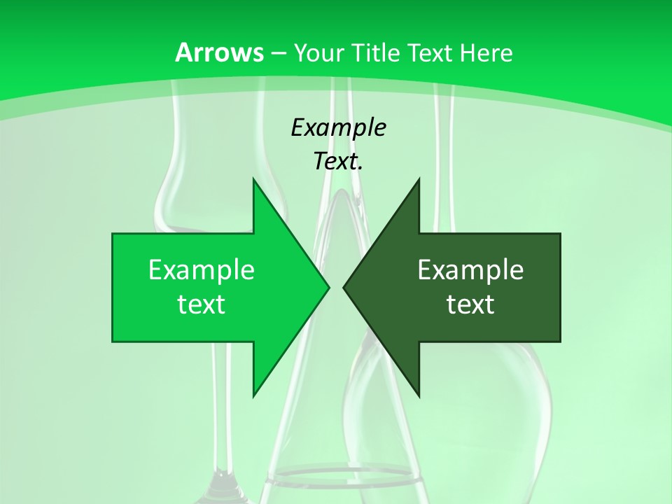 Two Isolated Air PowerPoint Template