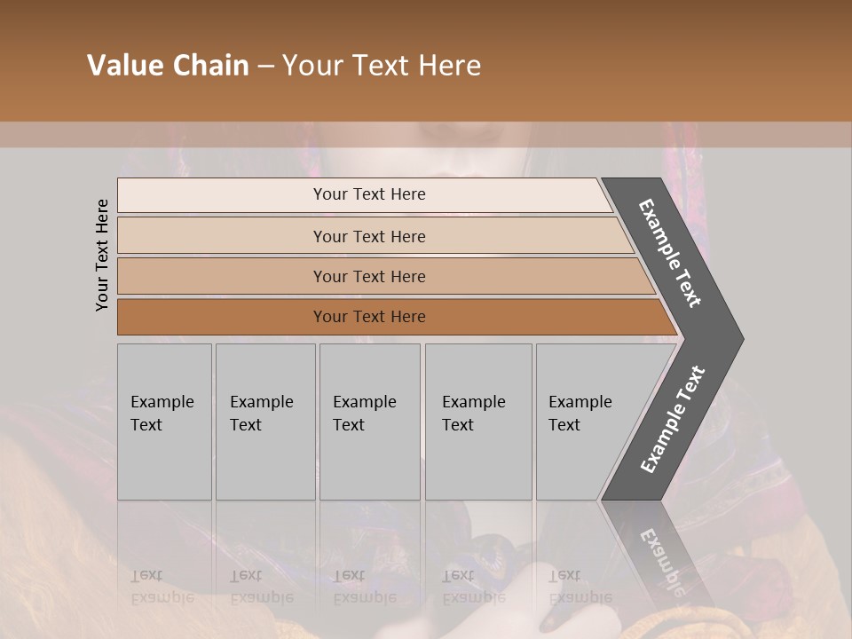 Exotic Beauty Eyes PowerPoint Template