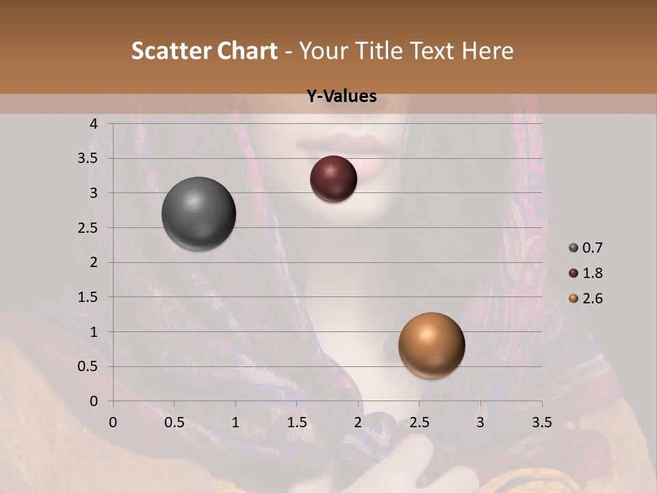 Exotic Beauty Eyes PowerPoint Template