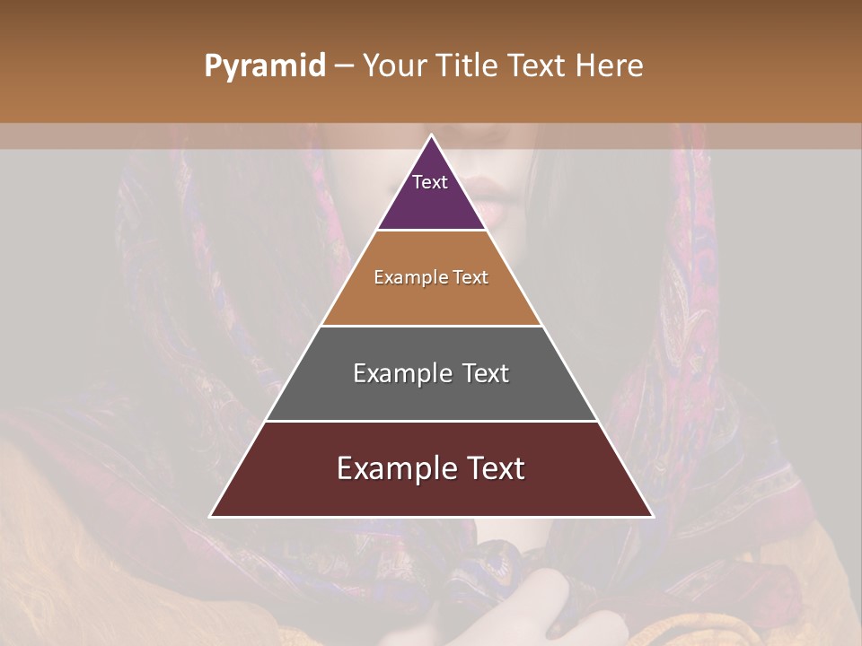 Exotic Beauty Eyes PowerPoint Template