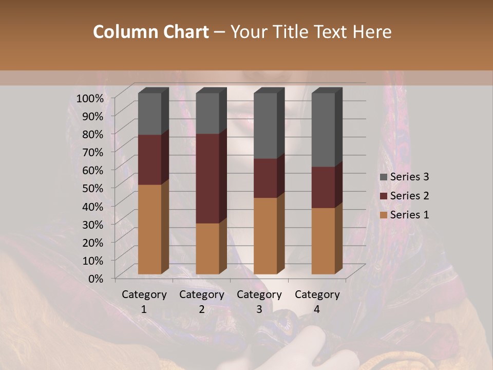 Exotic Beauty Eyes PowerPoint Template