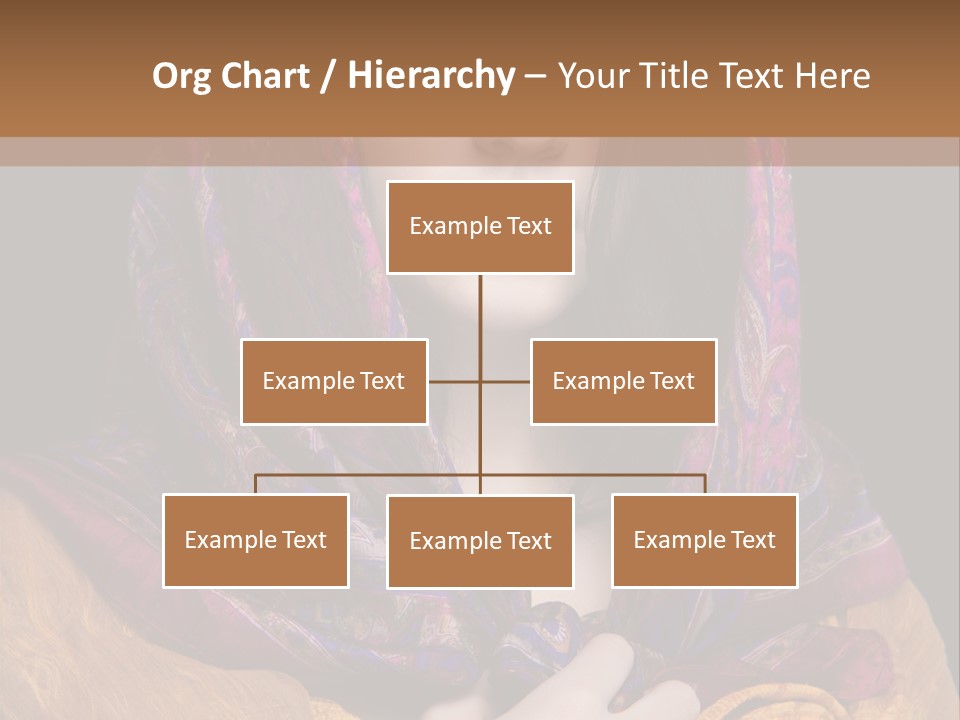 Exotic Beauty Eyes PowerPoint Template