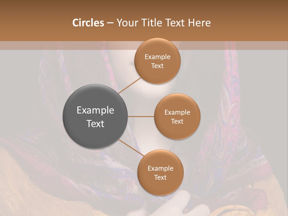 Exotic Beauty Eyes PowerPoint Template