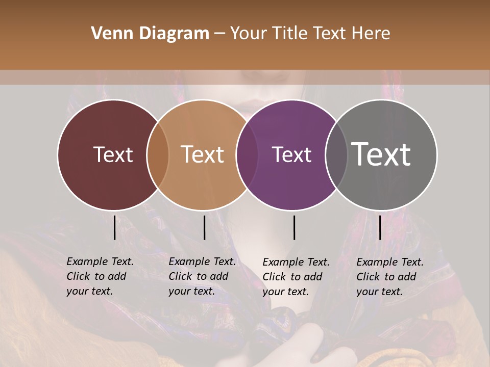 Exotic Beauty Eyes PowerPoint Template