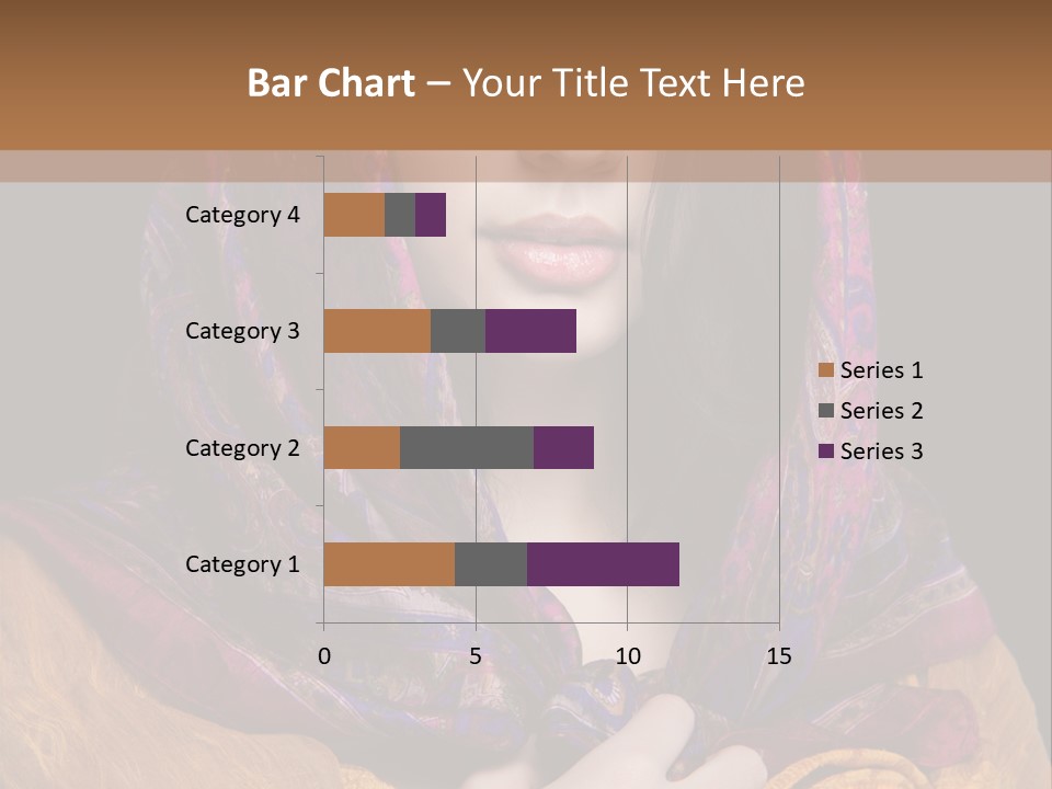 Exotic Beauty Eyes PowerPoint Template