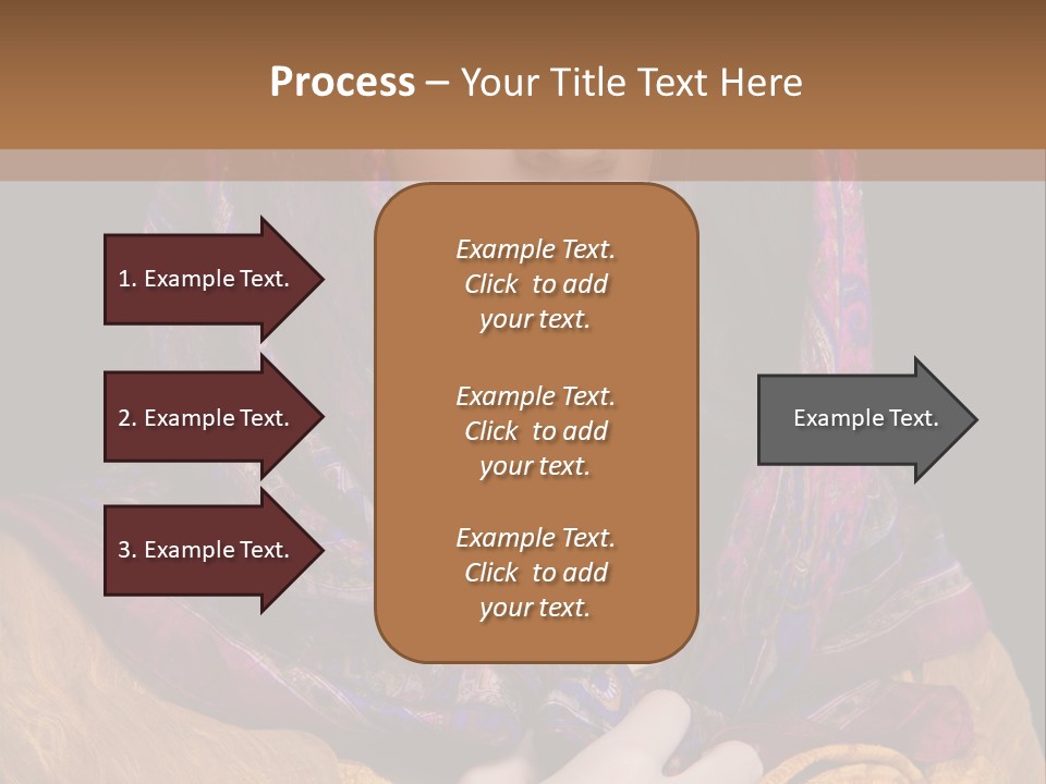 Exotic Beauty Eyes PowerPoint Template