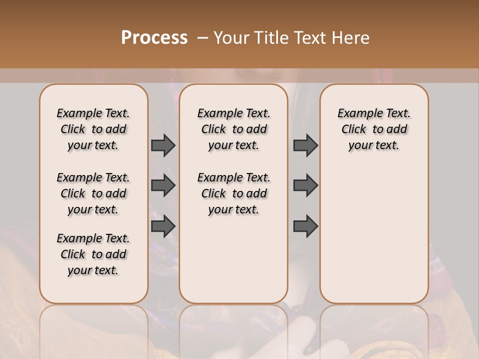 Exotic Beauty Eyes PowerPoint Template