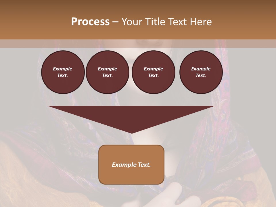 Exotic Beauty Eyes PowerPoint Template