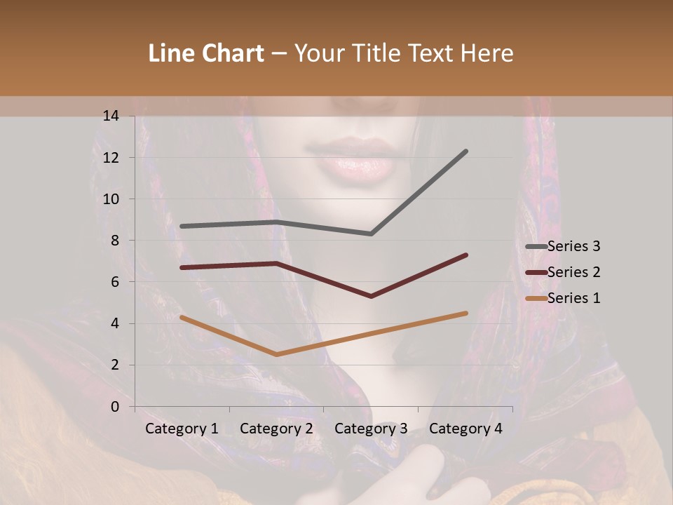 Exotic Beauty Eyes PowerPoint Template