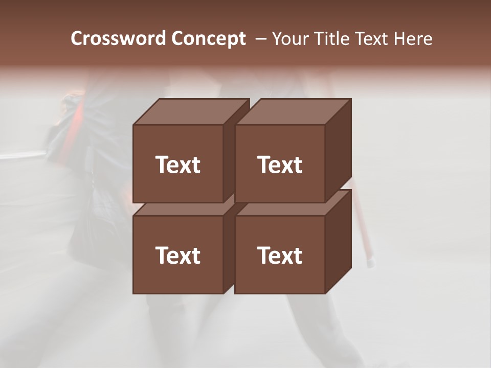 Conference Table Trategy PowerPoint Template