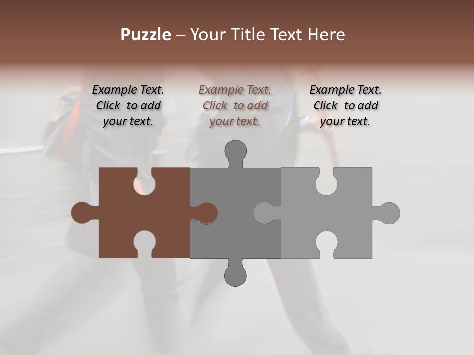 Conference Table Trategy PowerPoint Template